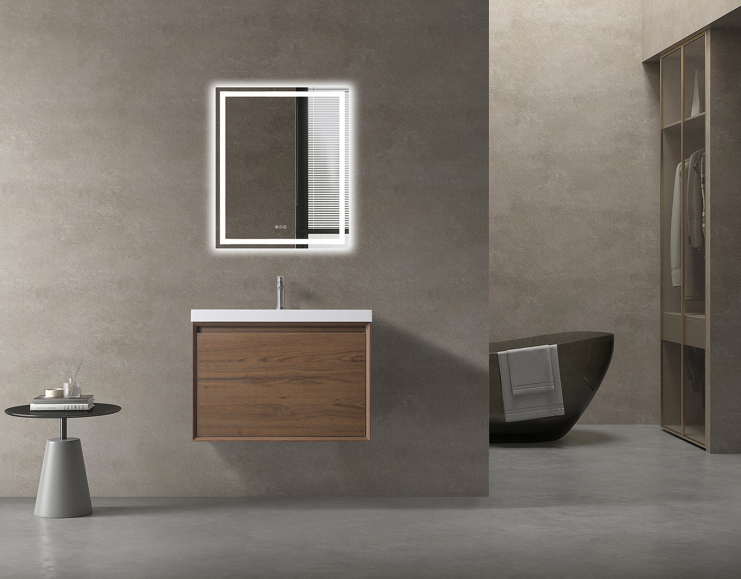 ODBO 29 3/4"x19 3/4"x21 3/4" Bathroom Floor Cabinet, Bathroom Storage Cabinet ODBO6-30
