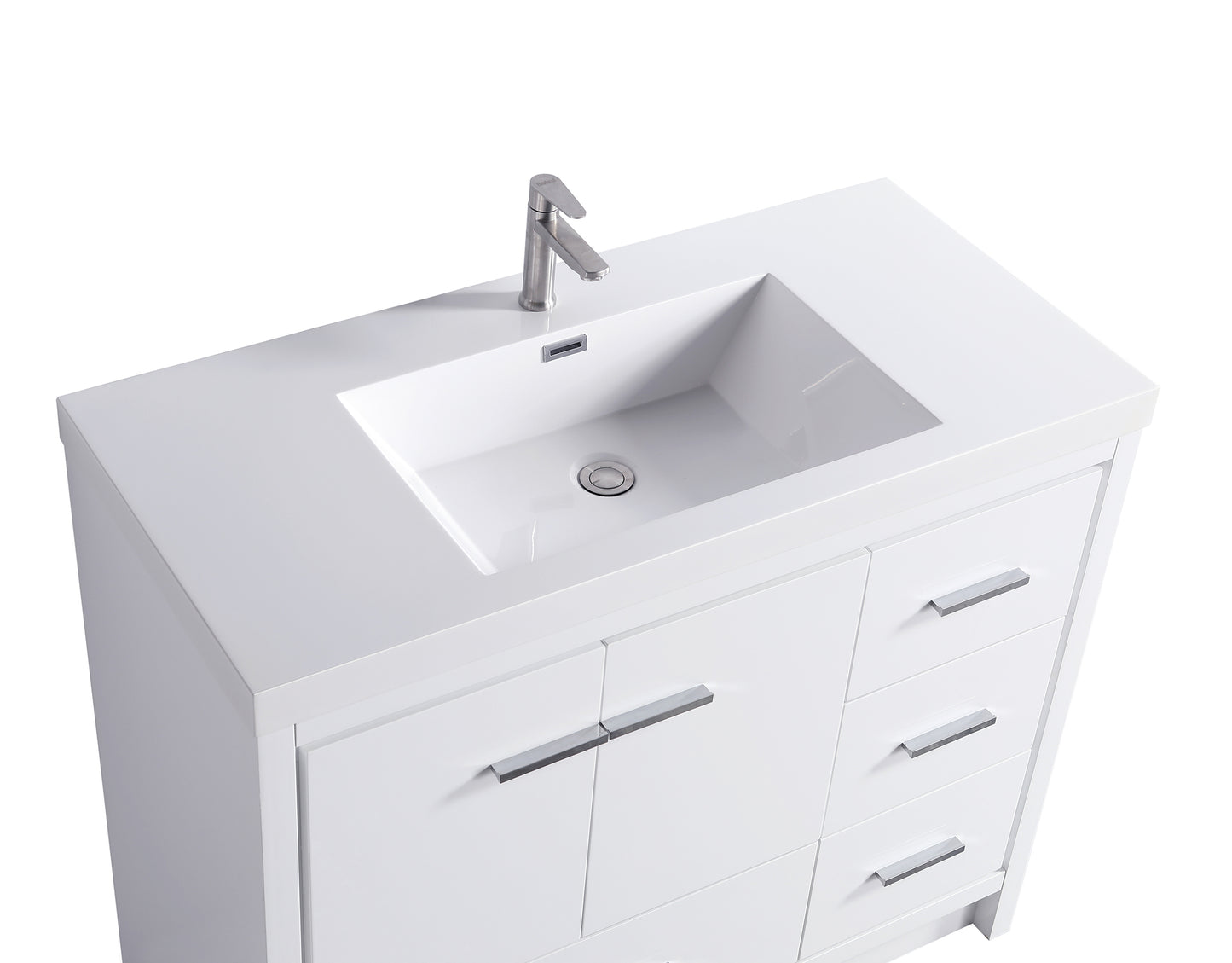 ODBO 42"x19 3/4"x35" Bathroom Cabinet with Doors Wall Cabinet ODBO2-42R