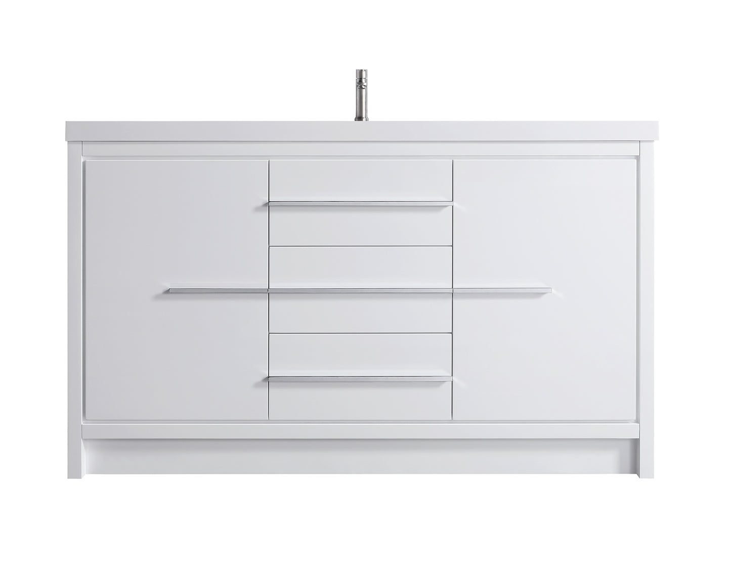 ODBO 59 1/4"x19 3/4"x35" Bathroom Cabinet with Large Space ODBO2-60S