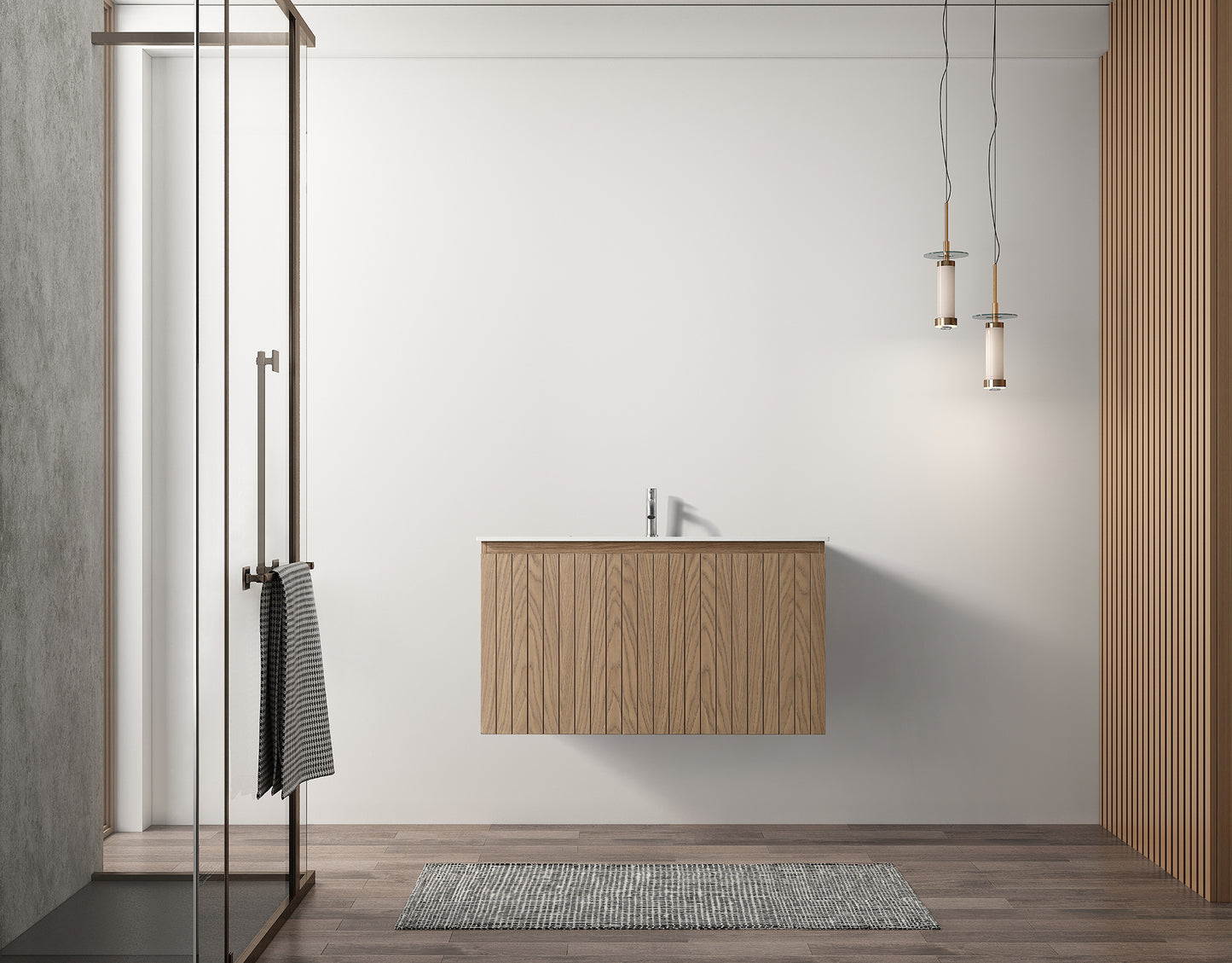 ODBO 36"x19 3/4"x20" Bathroom Storage Cabinet ODBO5-36