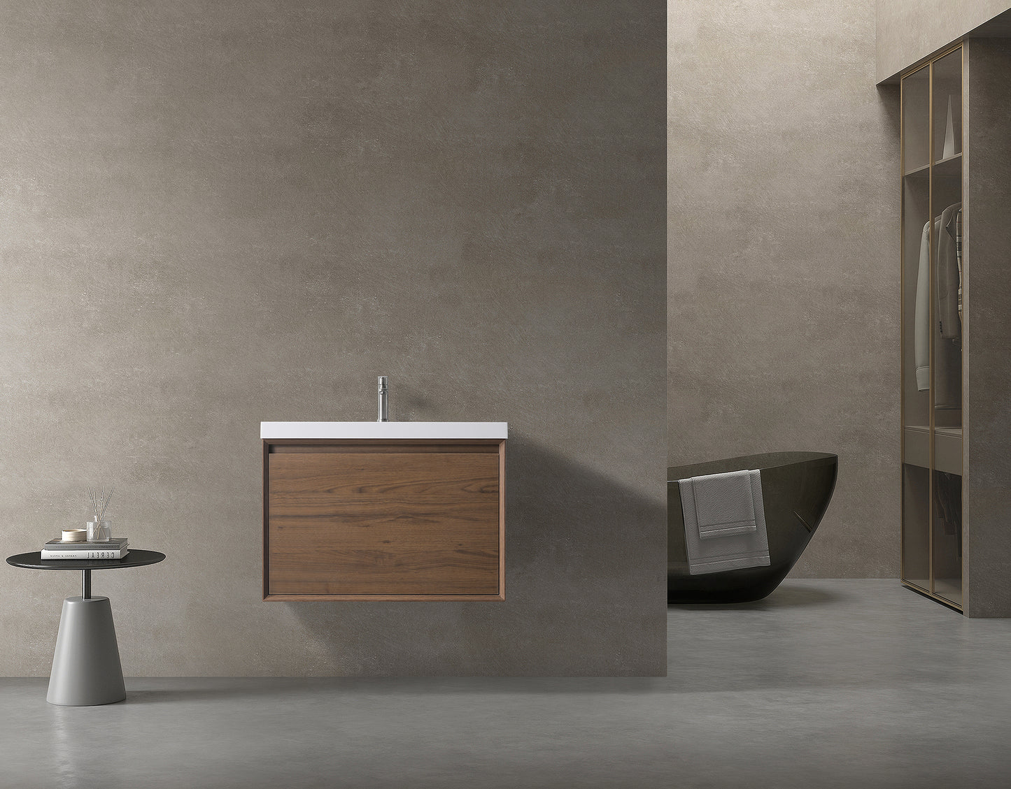 ODBO 29 3/4"x19 3/4"x21 3/4" Bathroom Floor Cabinet, Bathroom Storage Cabinet ODBO6-30