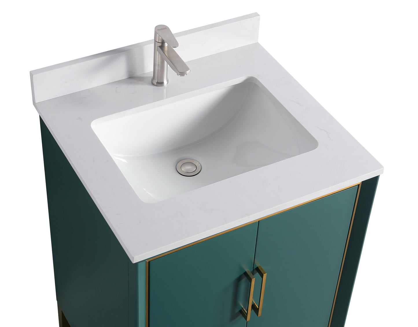 ODBO 24"x22"x35" Cabinet Storage with Doors and Shelf Cottage Collection Wall Cabinet ODBO4-24GRN