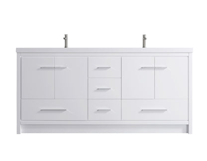 ODBO 70 3/4"x19 3/4"x35" Bathroom Wall Cabinet Over Toilet Storage with Large Space ODBO2-72D