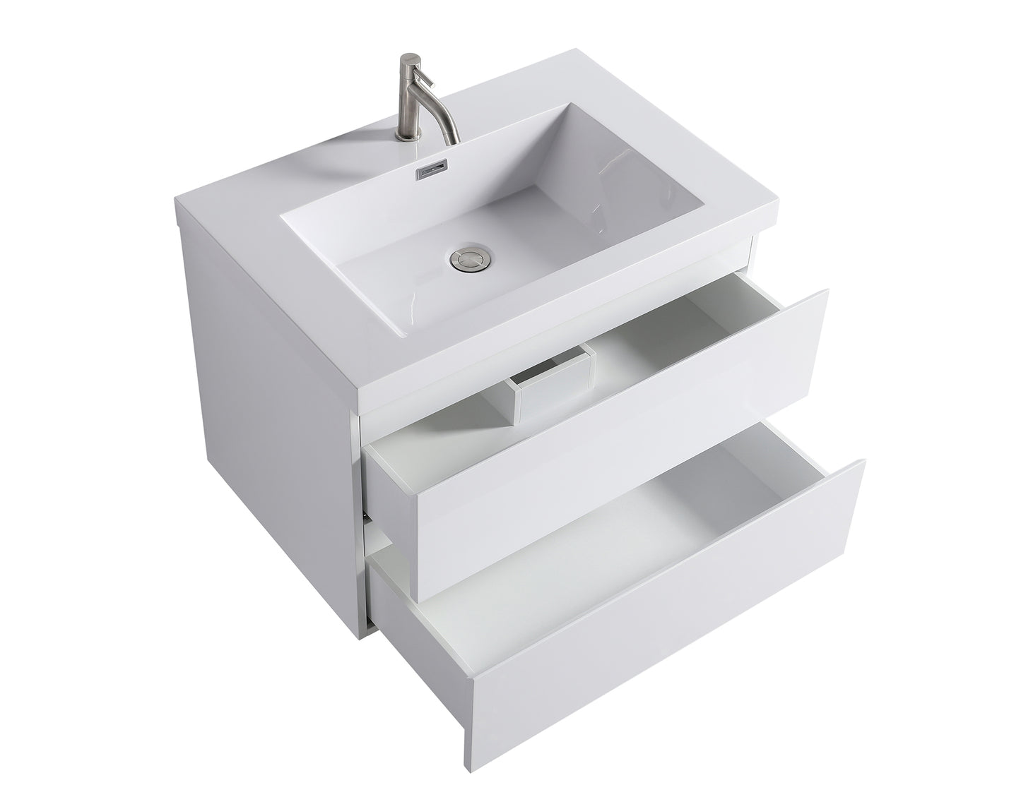 ODBO 29 3/4"x19 3/4"x21 3/4" Bathroom Wall Cabinet Over The Toilet Space Saver Storage Cabinet ODBO1-30