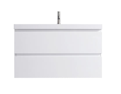 ODBO 35 1/2"x19 3/4"x21 3/4" Over The Toilet Storage Cabinet  Wall Cabinet for Bathroom ODBO1-36