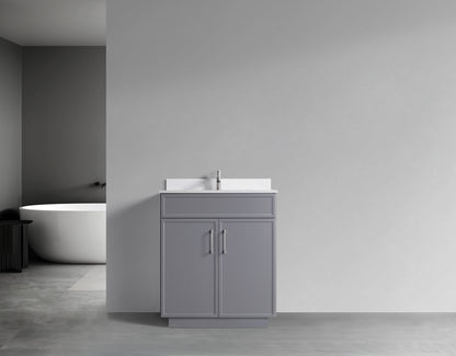 ODBO 30"x22"x35" Over The Toilet Bathroom Storage Cabinet for Bathroom ODBO3-30GRY