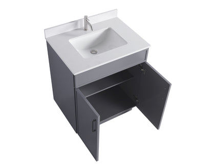 ODBO 30"x22"x35" Over The Toilet Bathroom Storage Cabinet for Bathroom ODBO3-30GRY