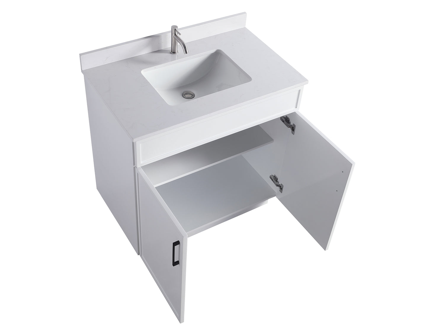 ODBO 36"x22"x35" Over The Toilet Storage Cabinet  for Bathroom ODBO3-36WHT