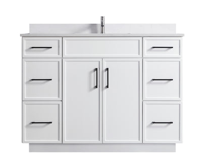 ODBO 48"x22"x35" Over The Toilet Storage Cabinet  Wall Cabinet for Bathroom ODBO3-48WHT