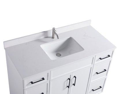 ODBO 48"x22"x35" Over The Toilet Storage Cabinet  Wall Cabinet for Bathroom ODBO3-48WHT