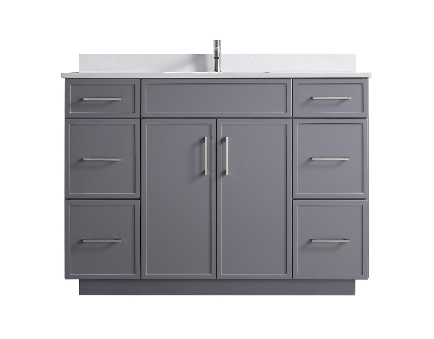 ODBO 48"x22"x35" Over Toilet Storage Cabinet with Doors ODBO3-48GRY