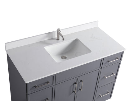 ODBO 48"x22"x35" Over Toilet Storage Cabinet with Doors ODBO3-48GRY