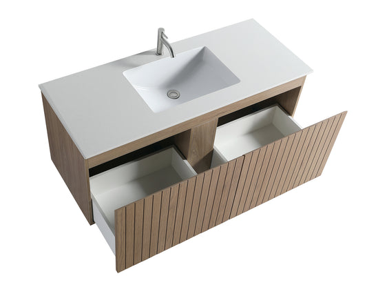 ODBO 48"x19 3/4"x20" Wall Cabinet Over Toilet for Bathroom ODBO5-48S